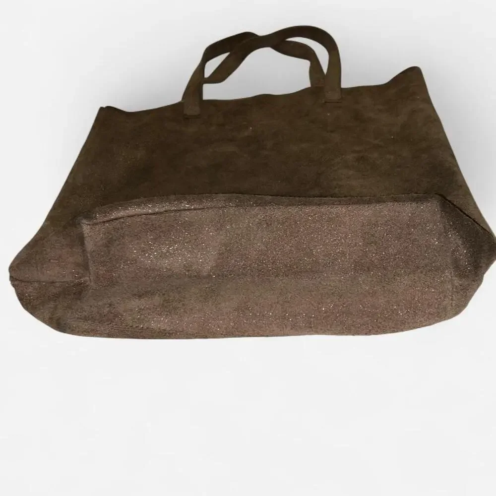 MONSERAT DE LUCCA Genuine Suede Tote